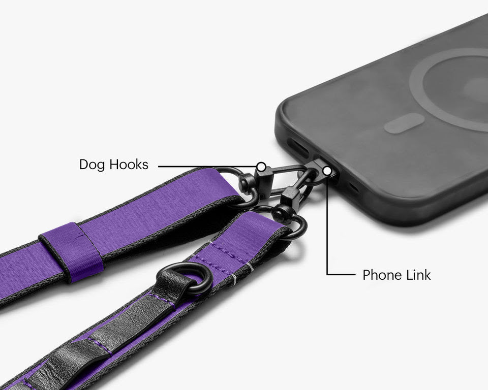 Light Grey Strobe Lanyards