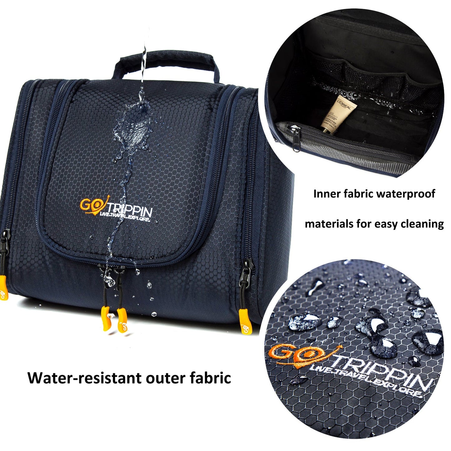 Gotrippin toiletry bag Dark Blue