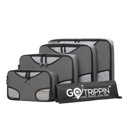 Gotrippin Packing Cubes Grey