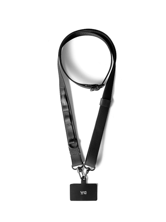 Dark Grey Strobe Lanyards