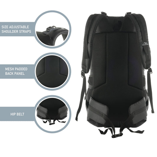 ALPHA 50 L Travel Backpack, Unisex