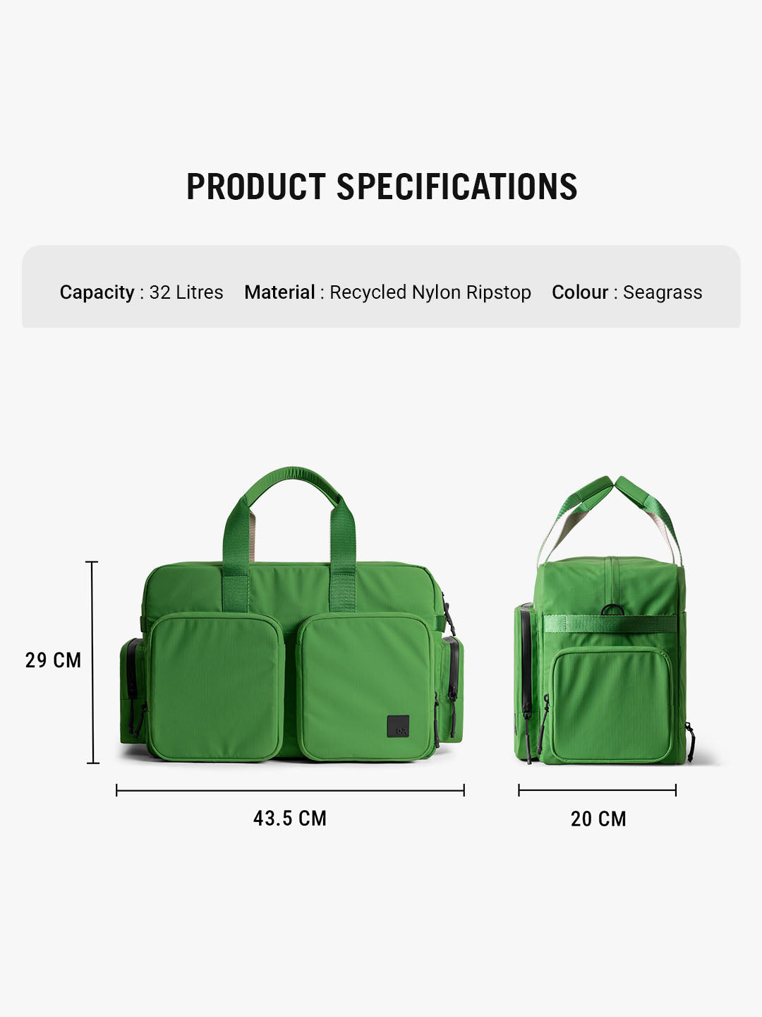 Pivot Duffle - Seagrass