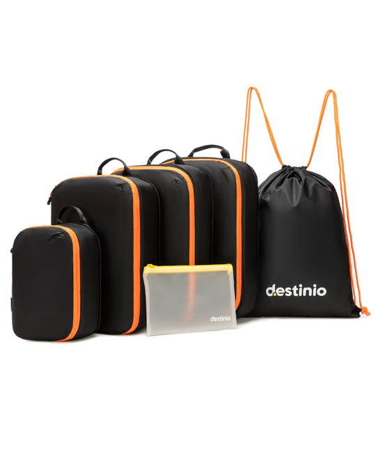 DT Compression Packing cubes - black