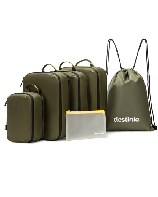 DT Compression Packing cubes - Green