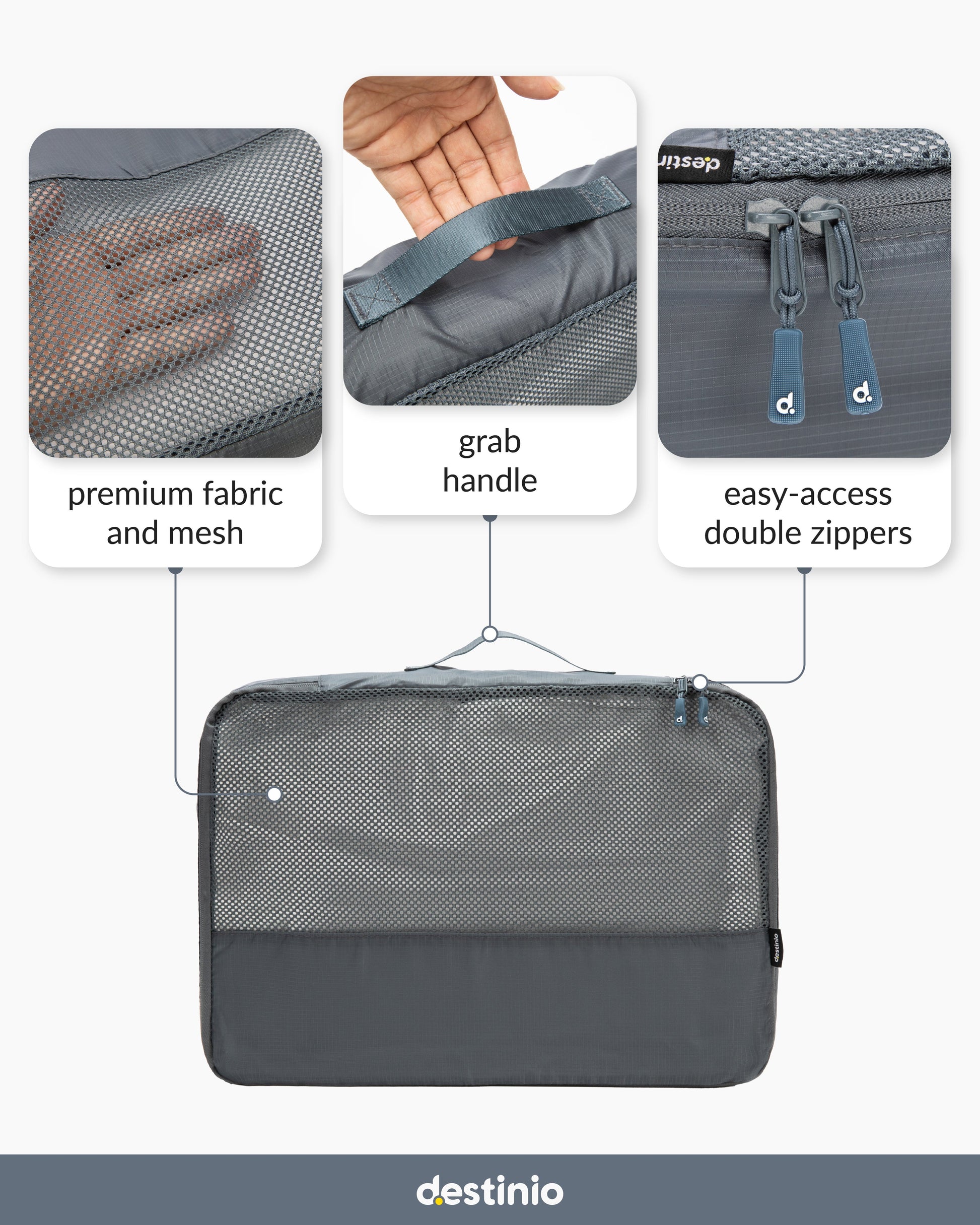 DT rectangle mesh packing cubes - Blue